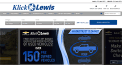 Desktop Screenshot of klicklewiscars.com